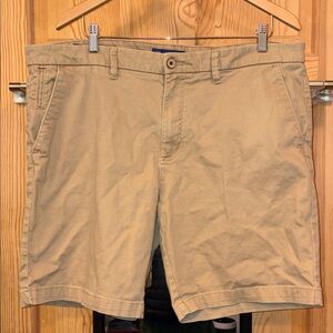 English Laundry Men’s Tan Flat-Front Chinos Sz 38